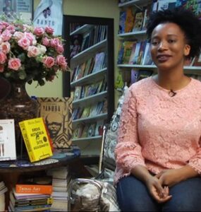 Etiene Martins é ativista e idealizadora da livraria Bantu (Foto: Roberto Barcelos)