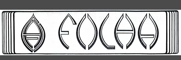 Logotipo antigo do jornal local “O Folha”, que circulou em Capim Branco e faz parte da memória jornalística da cidade.