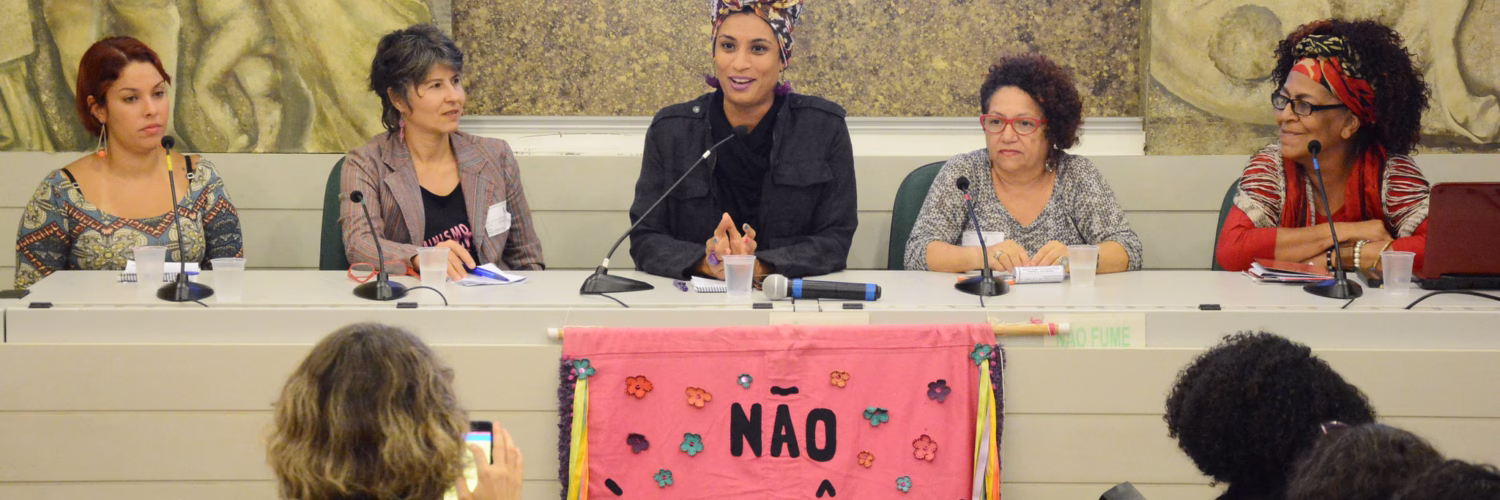 Marielle Franco na Câmera dos Vereados do Rio de Janeiro, em 2017.